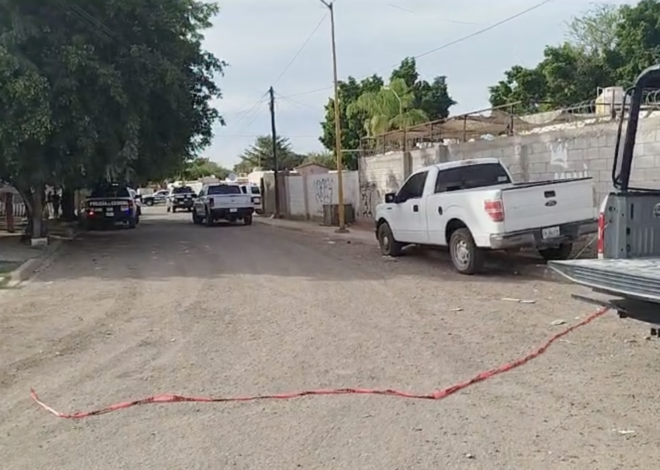 Acribillan a joven en plena vía pública al mediodía en Ciudad Obregón